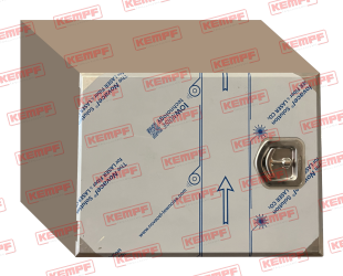 123475 KEMPF Werkzeugkasten | Edelstahl | 660x500x450 mm